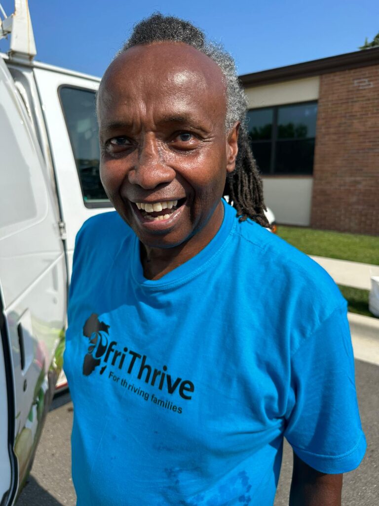 Ted Kimani: AfriThrive’s longest-serving volunteer